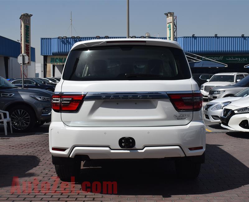 BRAND NEW NISSAN PATROL PLATINUM LE V8- 2020- WHITE- GCC SPECS