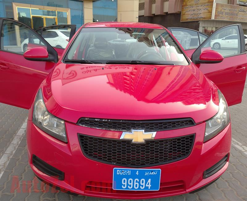 Chevrolet Cruze LS Model 2010 Year Fully Automatic Gulf Specs Low Mileage Car is in Excellent Condition And Very Clean