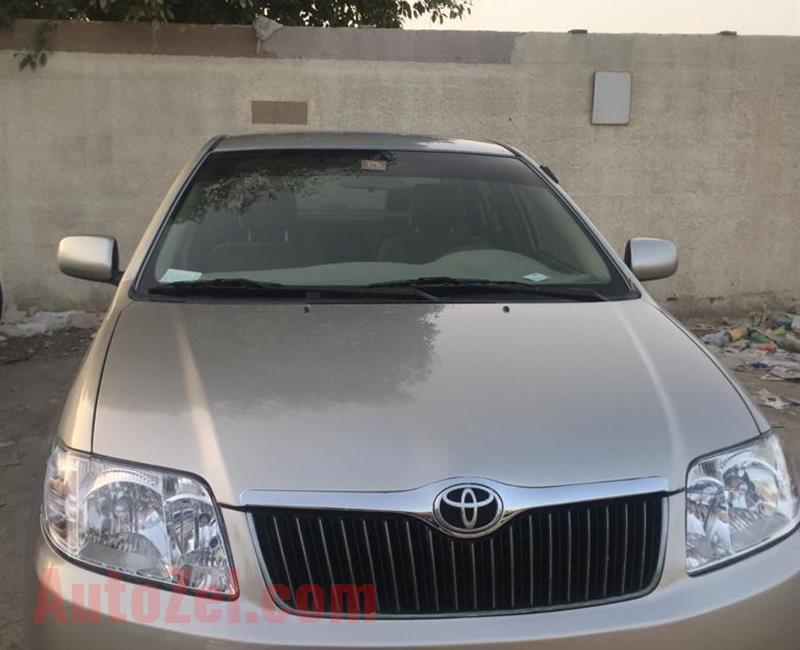 toyota corolla 2007 1.8  18000