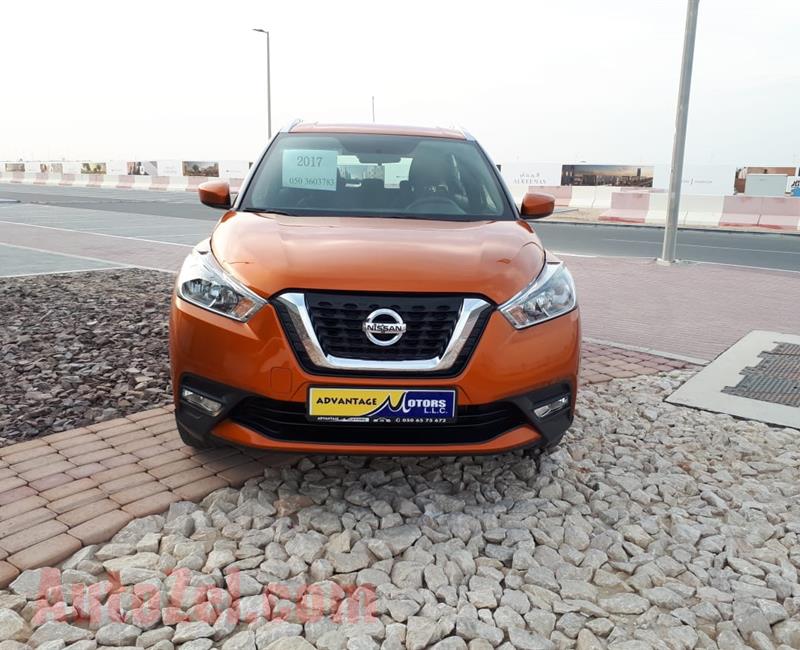 NISSAN KICKS  2017 GCC 