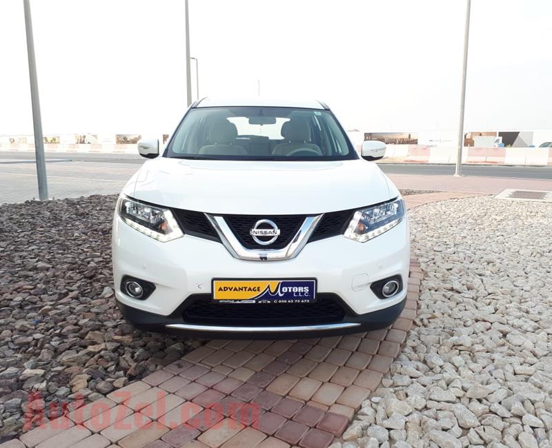 NISSAN X-TRAIL 2.5 4WD 2016 WHITE