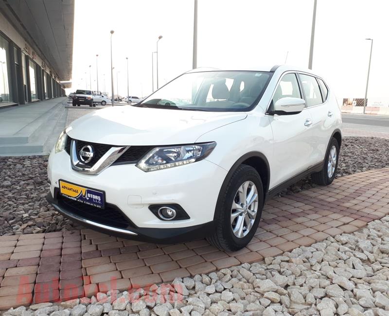 NISSAN X-TRAIL 2.5 4WD 2016 WHITE