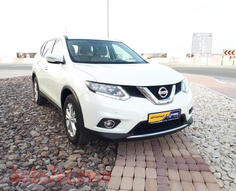 NISSAN X-TRAIL 2.5 4WD 2016 WHITE