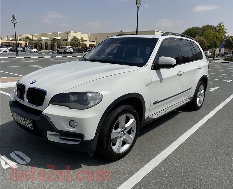 BMW X5 White w/ Saddle Brown Interior