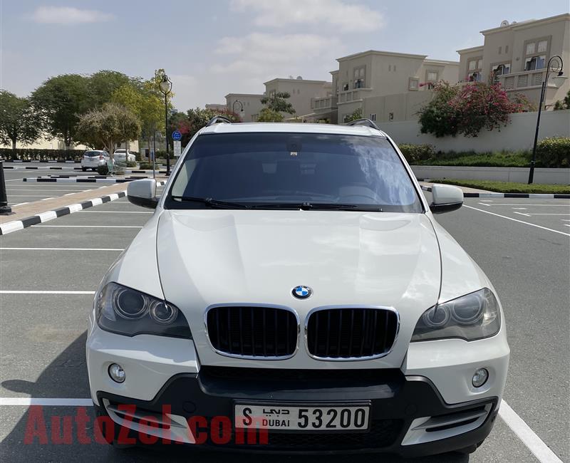 BMW X5 White w/ Saddle Brown Interior