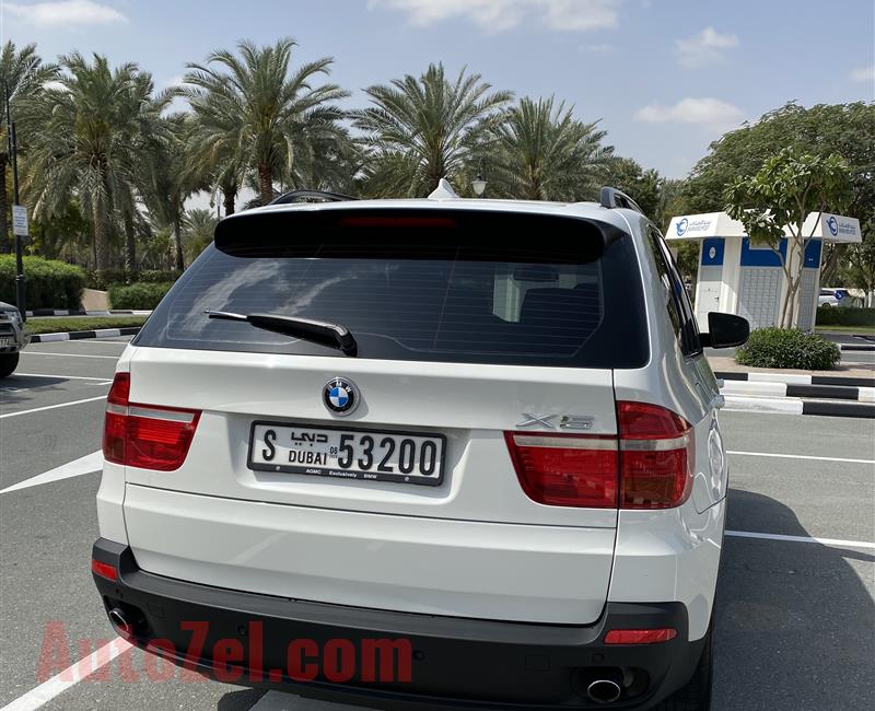 BMW X5 White w/ Saddle Brown Interior