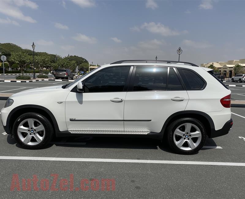 BMW X5 White w/ Saddle Brown Interior