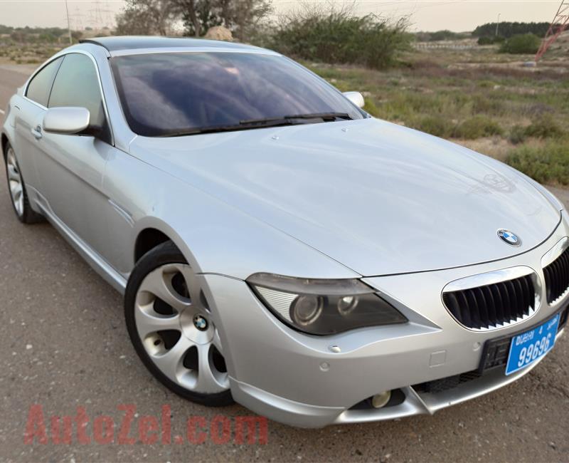 BMW 630i Sport Coupe Model 2007 Year Fully Loaded Options No1GCC Specs The Car is in Excellent Condition&Very Neat&Super Clean