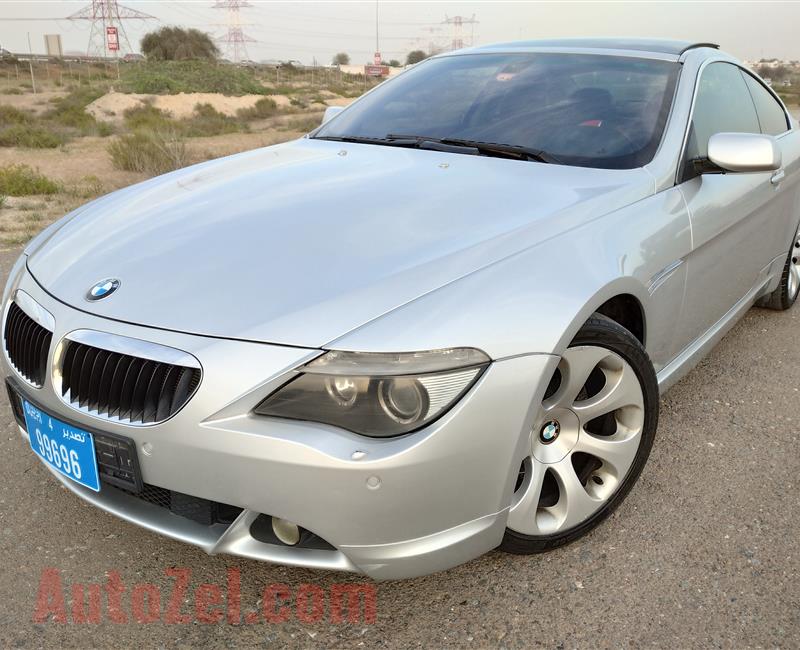 BMW 630i Sport Coupe Model 2007 Year Fully Loaded Options No1GCC Specs The Car is in Excellent Condition&Very Neat&Super Clean