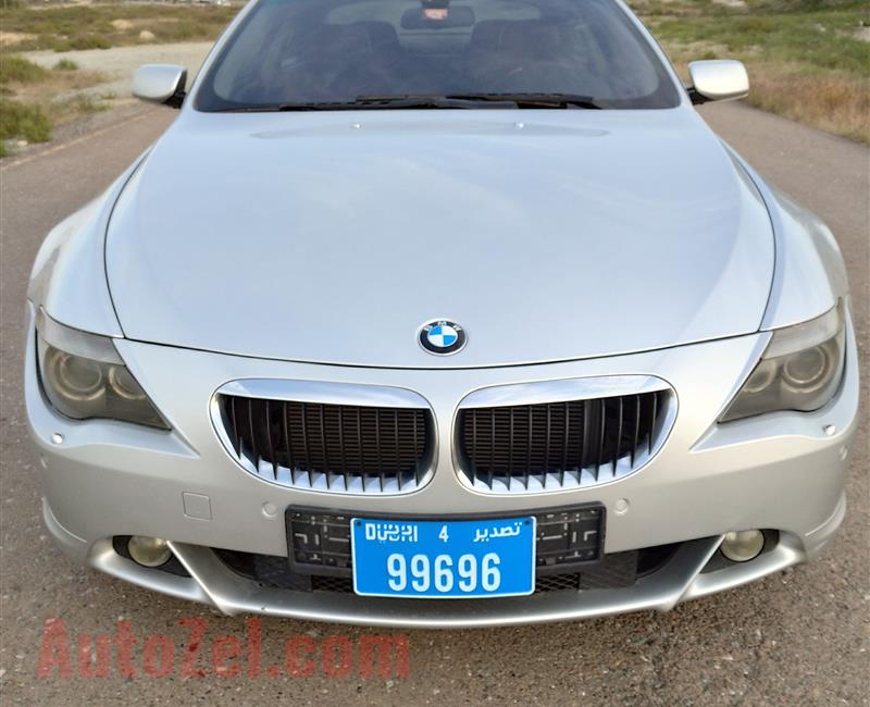 BMW 630i Sport Coupe Model 2007 Year Fully Loaded Options No1GCC Specs The Car is in Excellent Condition&Very Neat&Super Clean