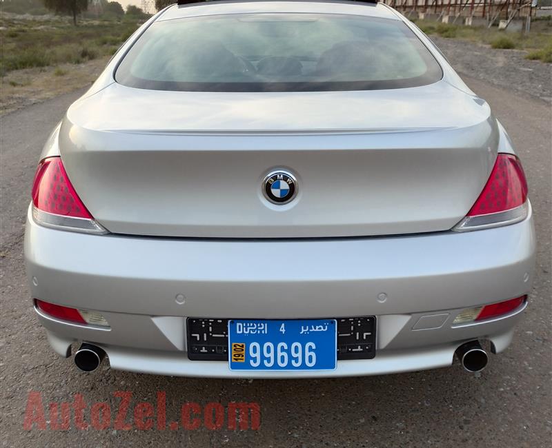 BMW 630i Sport Coupe Model 2007 Year Fully Loaded Options No1GCC Specs The Car is in Excellent Condition&Very Neat&Super Clean