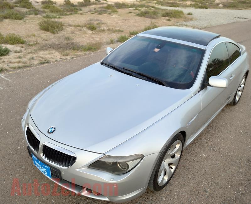 BMW 630i Sport Coupe Model 2007 Year Fully Loaded Options No1GCC Specs The Car is in Excellent Condition&Very Neat&Super Clean