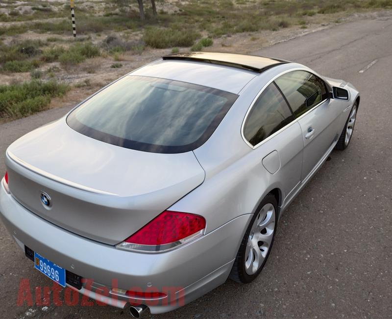 BMW 630i Sport Coupe Model 2007 Year Fully Loaded Options No1GCC Specs The Car is in Excellent Condition&Very Neat&Super Clean