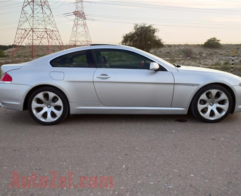 BMW 630i Sport Coupe Model 2007 Year Fully Loaded Options No1GCC Specs The Car is in Excellent Condition&Very Neat&Super Clean