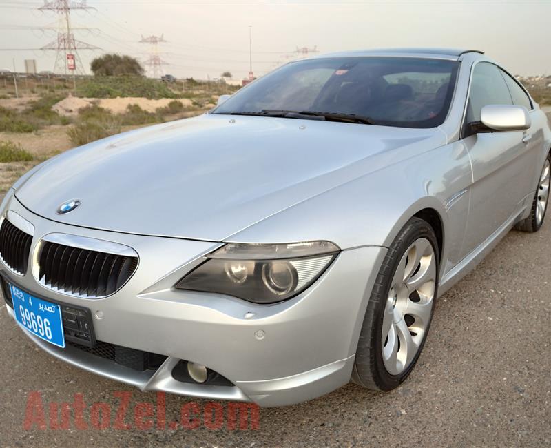 BMW 630i Sport Coupe Model 2007 Year Fully Loaded Options No1GCC Specs The Car is in Excellent Condition&Very Neat&Super Clean