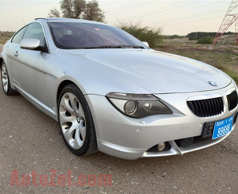 BMW 630i Sport Coupe Model 2007 Year Fully Loaded Options No1GCC Specs The Car is in Excellent Condition&Very Neat&Super Clean