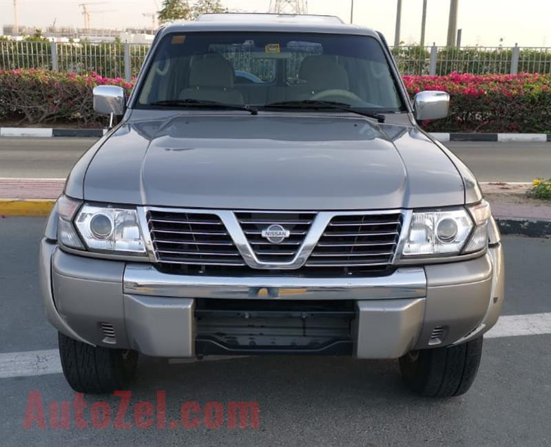 NISSAN PATROL SUPER SAFARI 4X4- MANUAL TRANSMISSION- SINGLE OWNER- CLEAN CAR