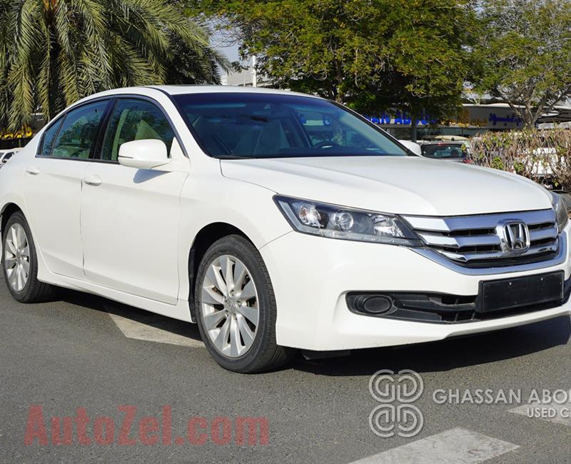 Certified Vehicle with Delivery option; ACCORD(GCC Specs) for sale with warranty(Code : 12464)