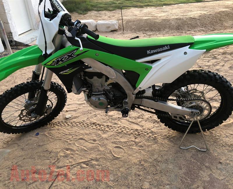 Kx450f 2018 only 18km mileage