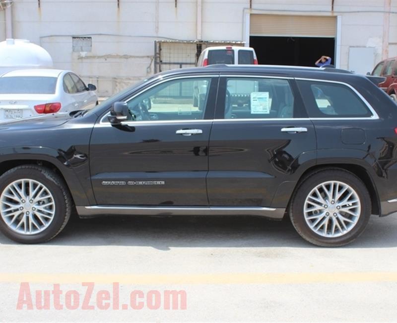 2017 black jeep grand cherokee