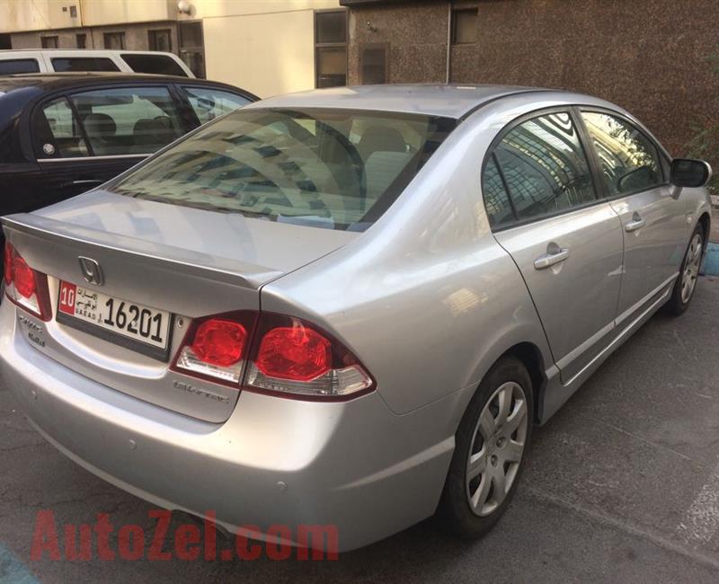 Honda Civic 2009 Parking Most Of The Time Zero