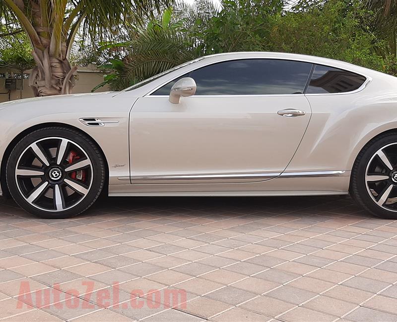 Bentley Continental Gt SPEED Gcc specific 2016 Call 0507760003
