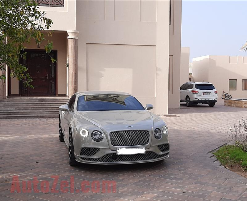 Bentley Continental Gt SPEED Gcc specific 2016 Call 0507760003