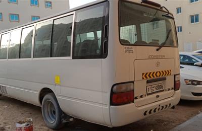 Toyota coaster bus.