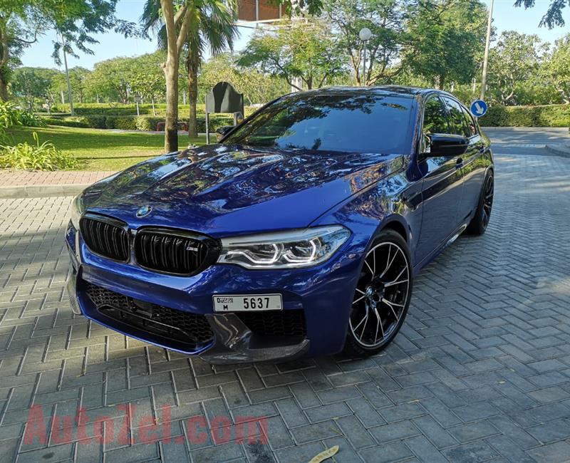 BMW M5 2020 GCC under warranty and free service