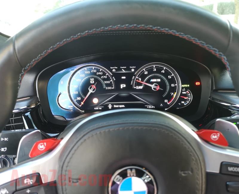 BMW M5 2020 GCC under warranty and free service