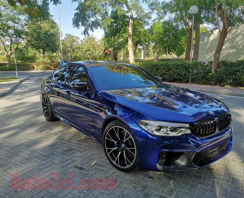 BMW M5 2020 GCC under warranty and free service