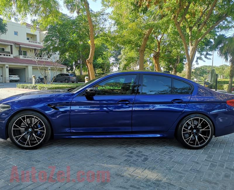 BMW M5 2020 GCC under warranty and free service