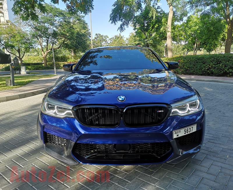 BMW M5 2020 GCC under warranty and free service