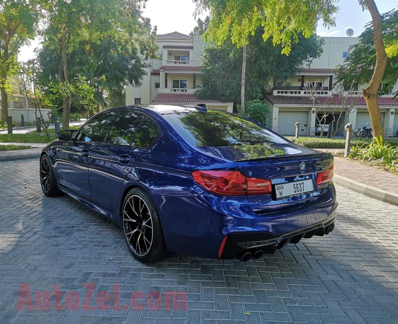 BMW M5 2020 GCC under warranty and free service