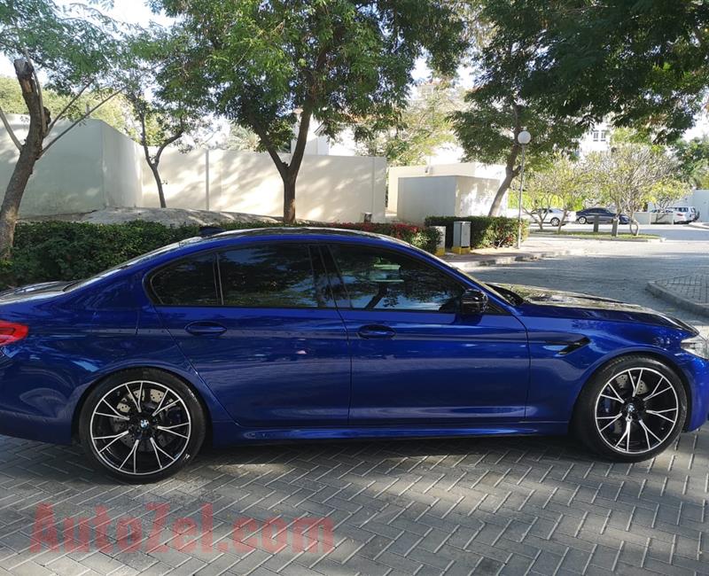 BMW M5 2020 GCC under warranty and free service