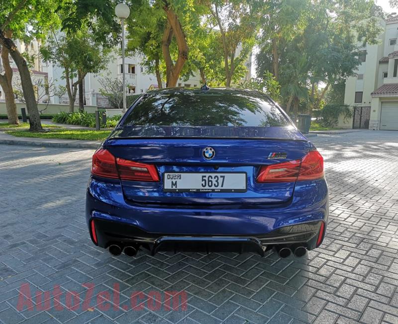 BMW M5 2020 GCC under warranty and free service