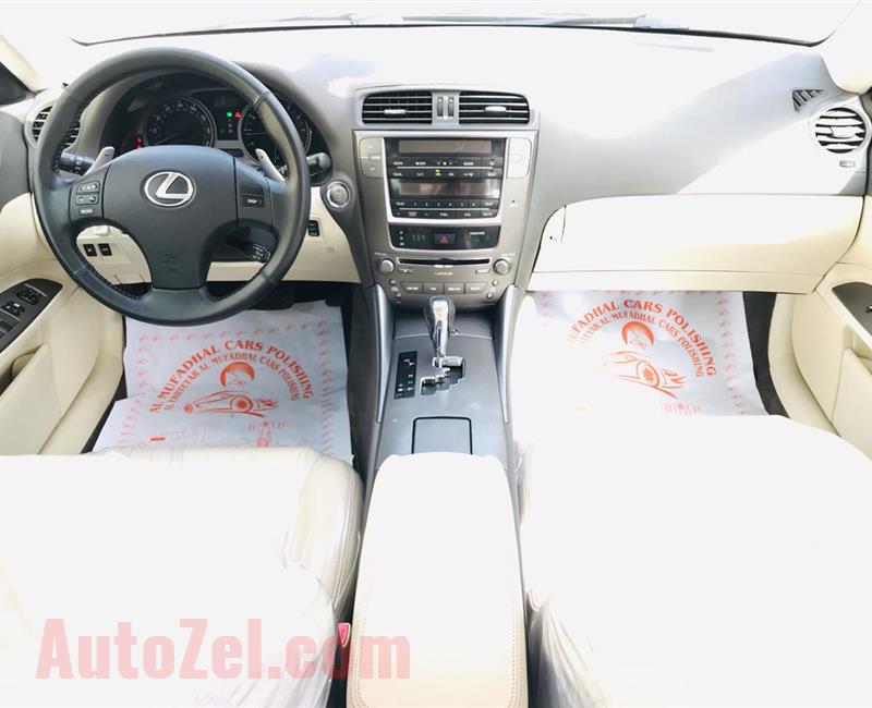 2009 Lexus IS 250 Available in Dubai