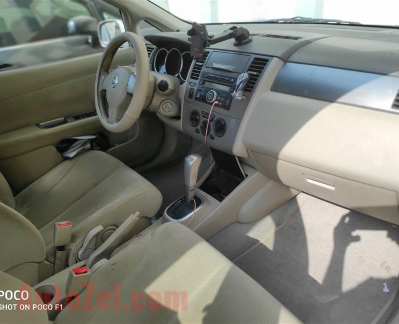 Urgent sale Nissan Tiida 2012,1.8L AED 11000