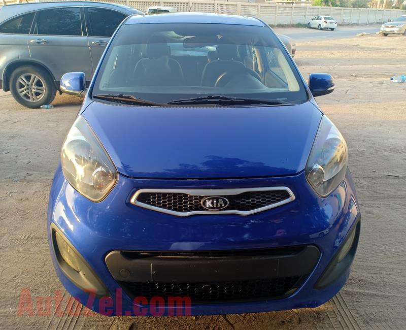 Bicanto kia blue كيا بيكانتو 2012