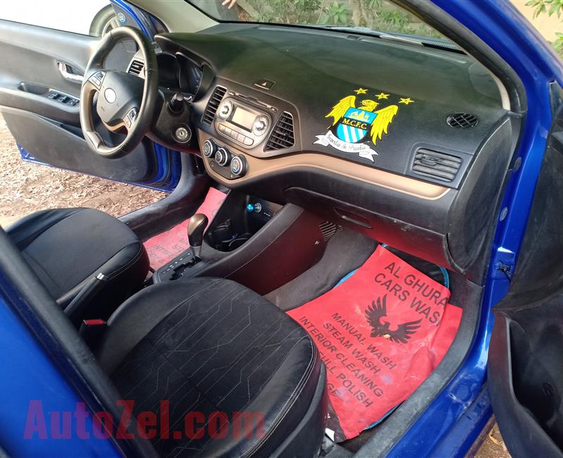 Bicanto kia blue كيا بيكانتو 2012