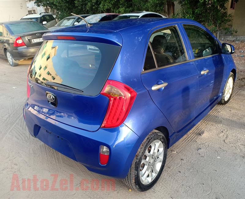 Bicanto kia blue كيا بيكانتو 2012