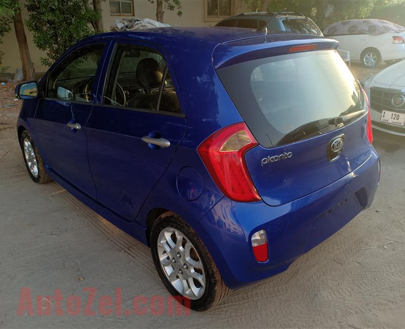 Bicanto kia blue كيا بيكانتو 2012