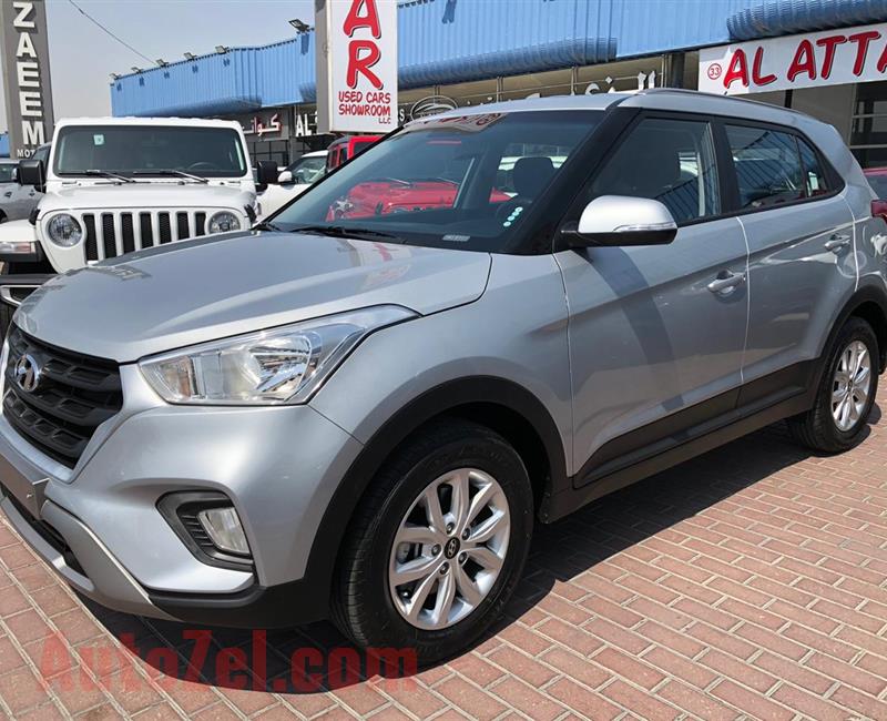 Hyundai Creta 2019 1.6L - Cruise Control - Bluetooth - Parking Sensors - Alloys Wheel - Fogs Lights - Keyless Entry - Volume Control - Low KMS