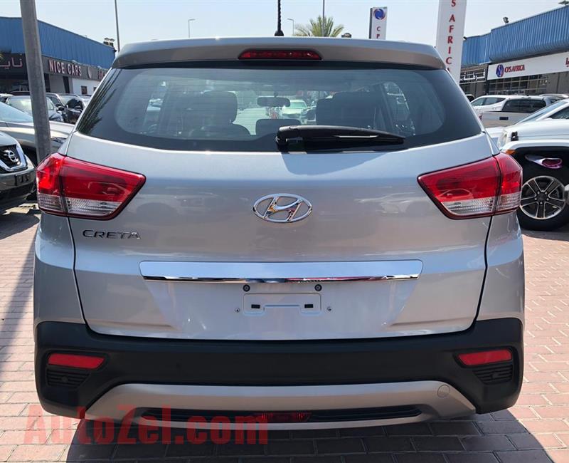 Hyundai Creta 2019 1.6L - Cruise Control - Bluetooth - Parking Sensors - Alloys Wheel - Fogs Lights - Keyless Entry - Volume Control - Low KMS