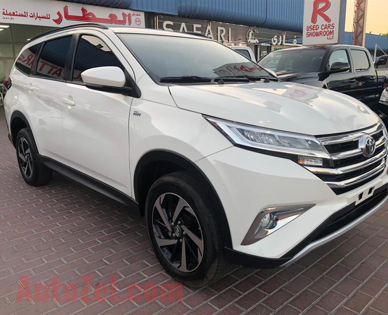 Toyota Rush 2019 1.5L - Seven Seater - Xenon Lights - Rear Camera - Keyless Start - Parking Sensors - Fogs Lights - Alloys Wheel - 