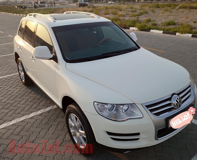 Volkswagen Touareg SUV 4X4 V6 3.6L Model 2010 Year Fully Options No1 GCC Very Neat&Super Clean Car