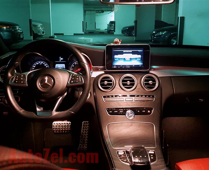 Mercedes-Benz C200 AMG - Stunning Red Interior - First Owner (Lady) - No Accident - Super Clean Car