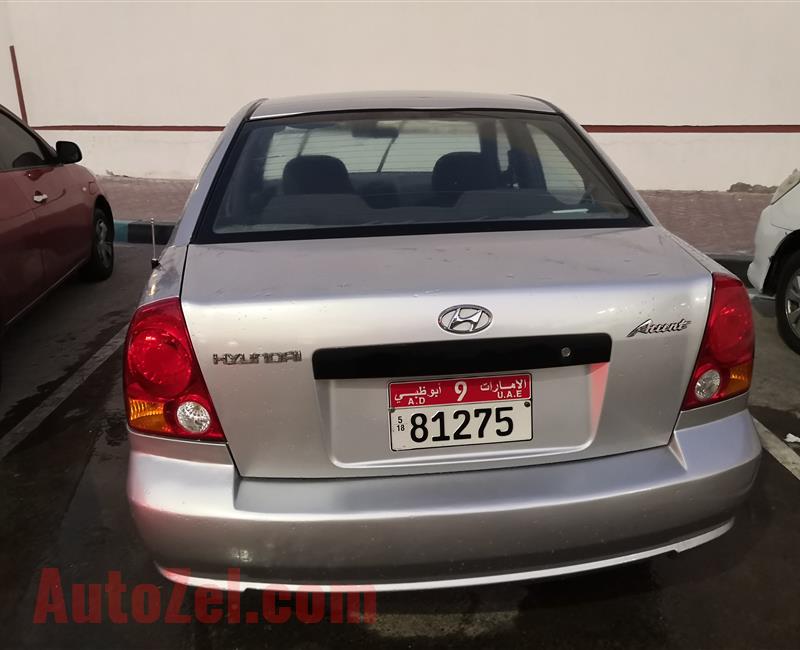 Hyundai accent 2005 model with passed certificate