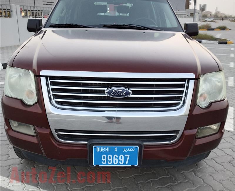 Ford Explorer XLT SUV 4X4 V6 4.0L Model 2009 Year Fully Automatic Mid Options No2 GCC Specs Very Clean Car