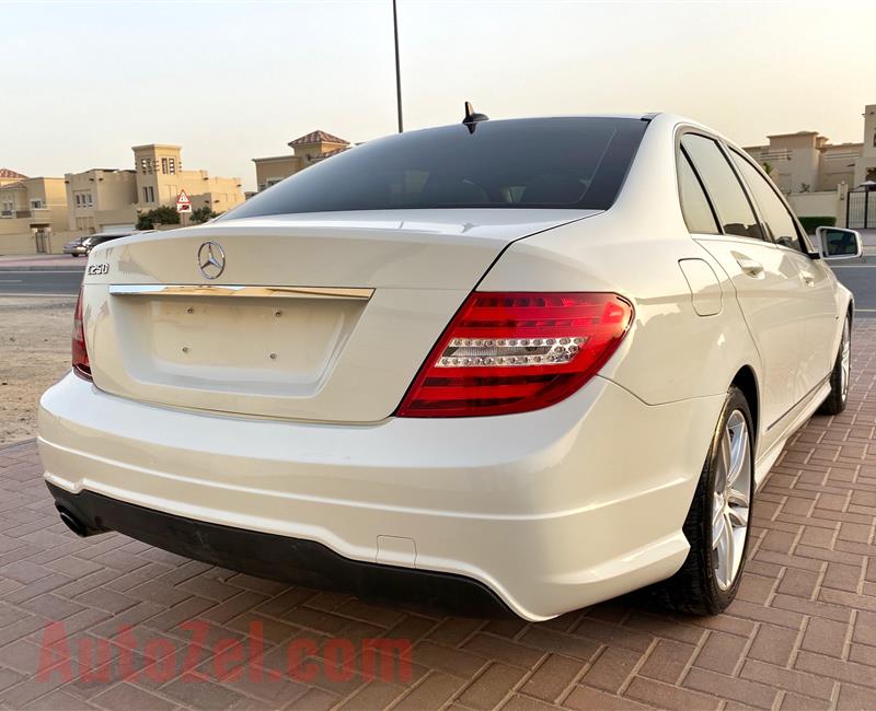 1,127 Monthly / Mercedes C250 2012 BlueEFFICIENCY agency condition